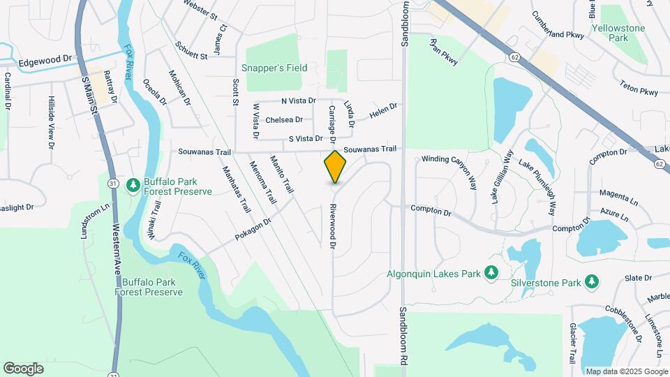 1226 Riverwood Dr Map and Location Details