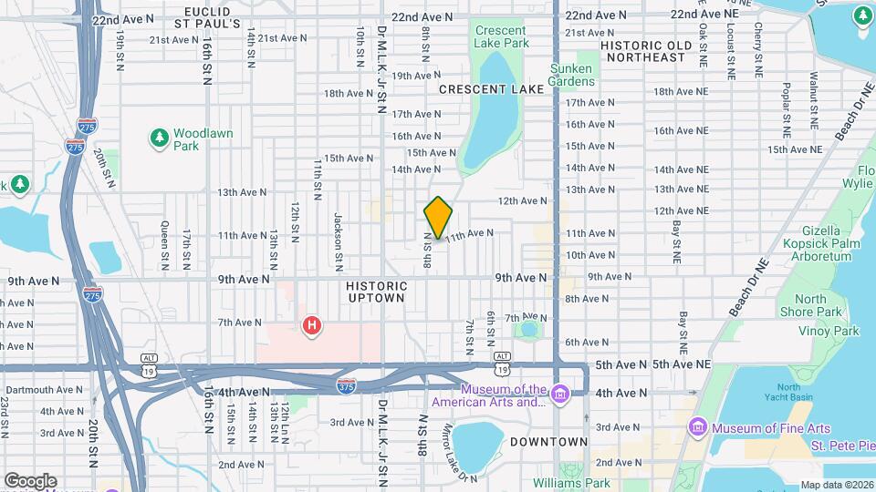 748 11th Ave N Map and Location Details