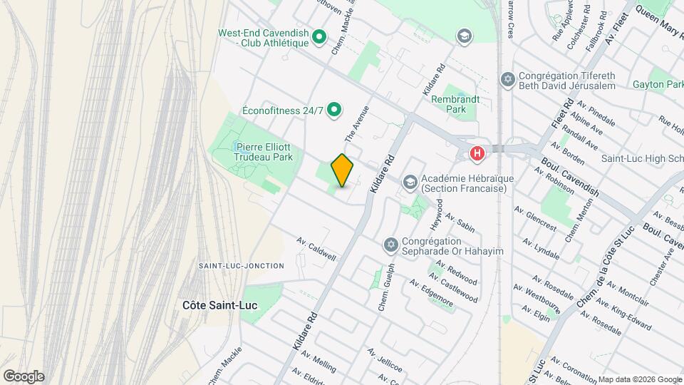 Le Chateau Doral Map and Location Details