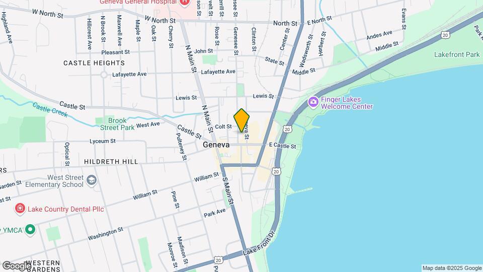 225 Genesee St Map and Location Details