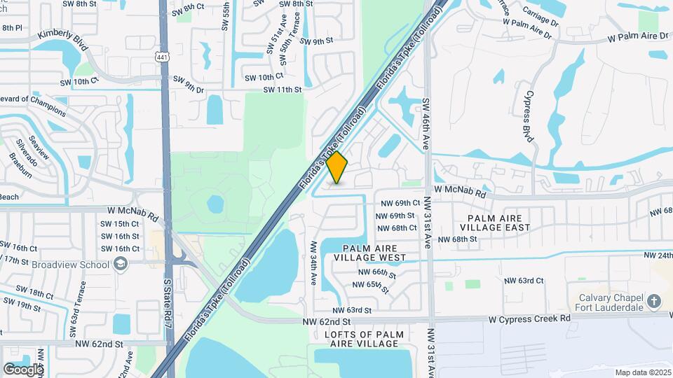 714 Gardens Dr, Unit 205 Map and Location Details