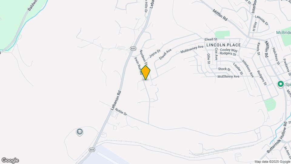 703 Irwin Run Rd Map and Location Details