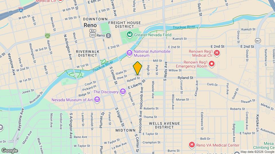 222 River Rock St Map and Location Details