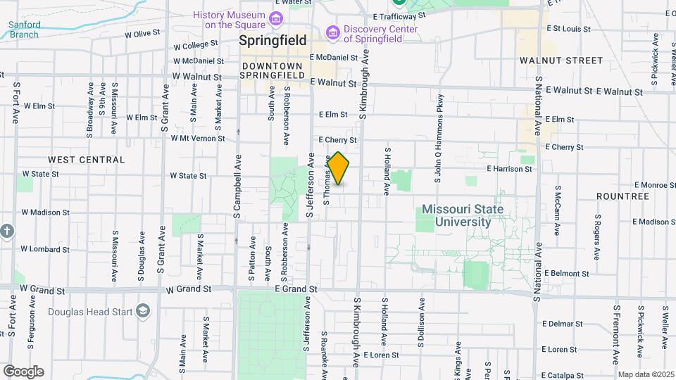 505 E Monroe St Map and Location Details