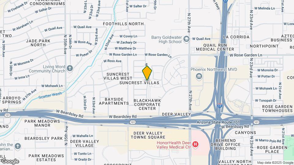 3002 W Mohawk Ln Map and Location Details