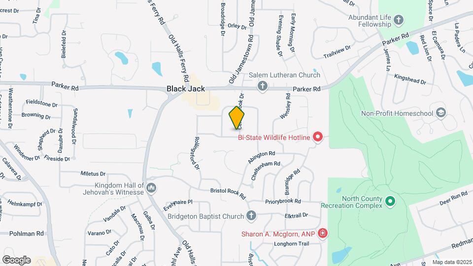 12215 Centerbrook Dr Map and Location Details