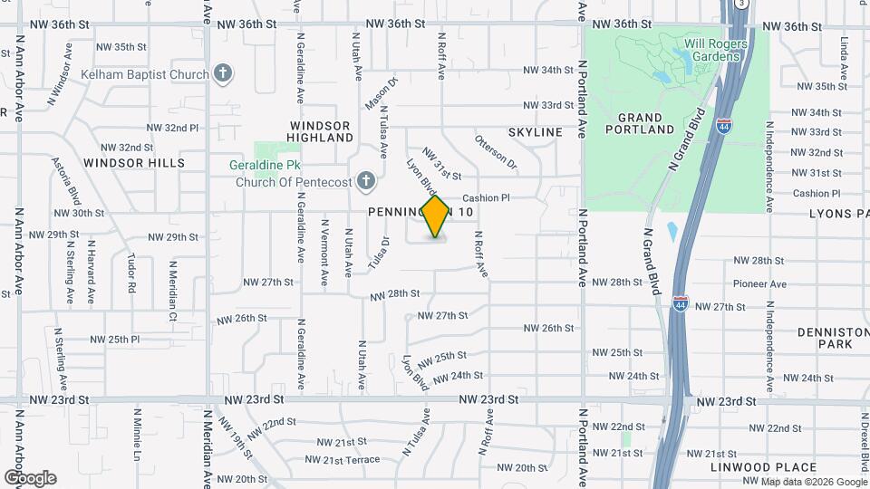 4036 NW 30th Ter Map and Location Details