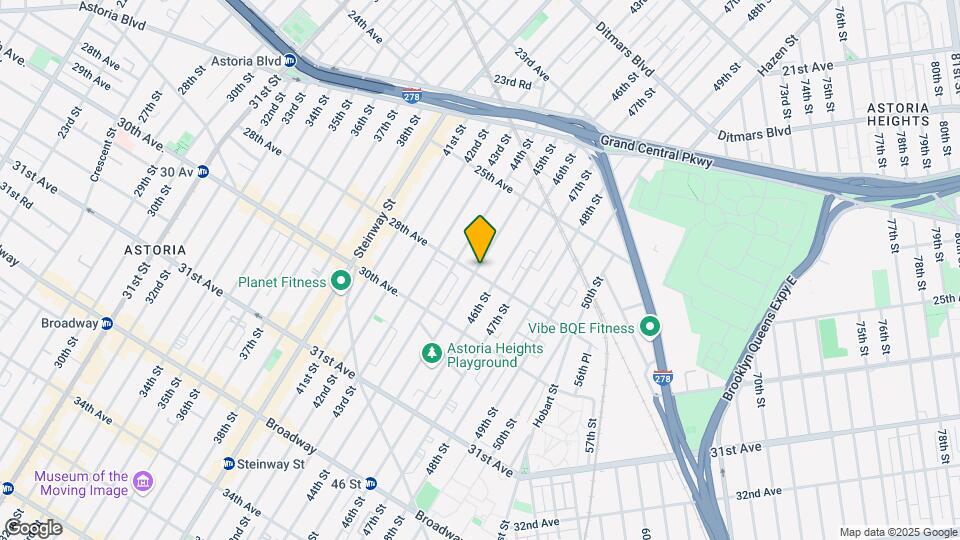 25-95 45th St Map and Location Details