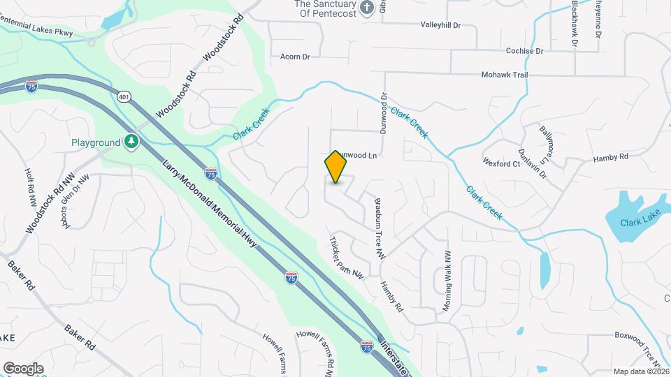 5017 Sandyhook Ct NW Mapa y Detalles de la Ubicación