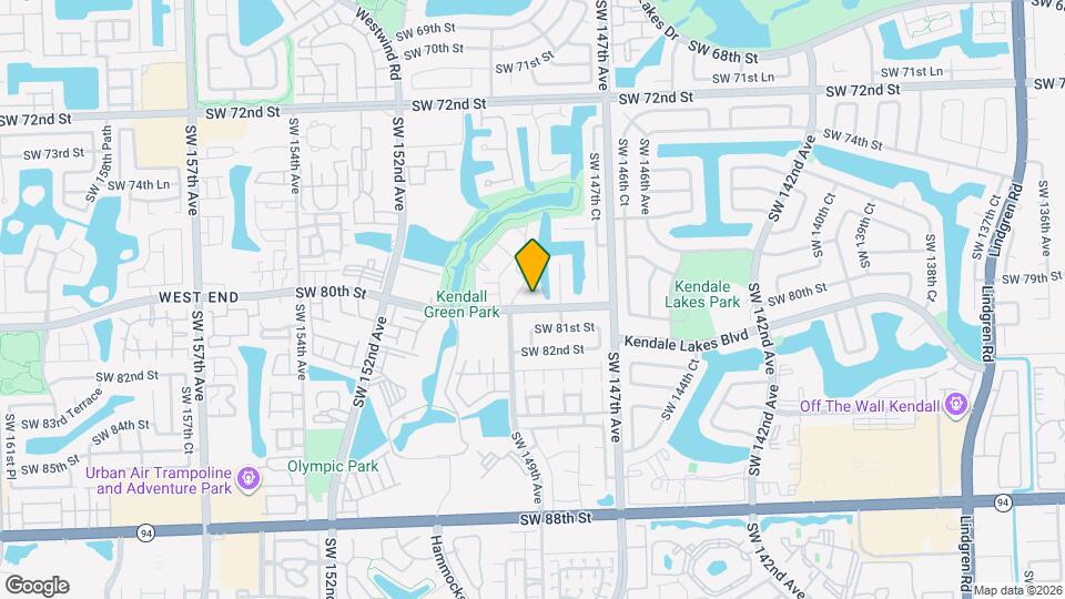 14835 SW 80th St Map and Location Details