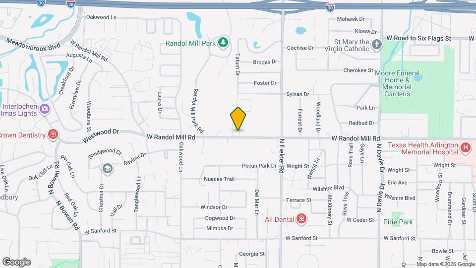 1100 Millview Dr Map and Location Details