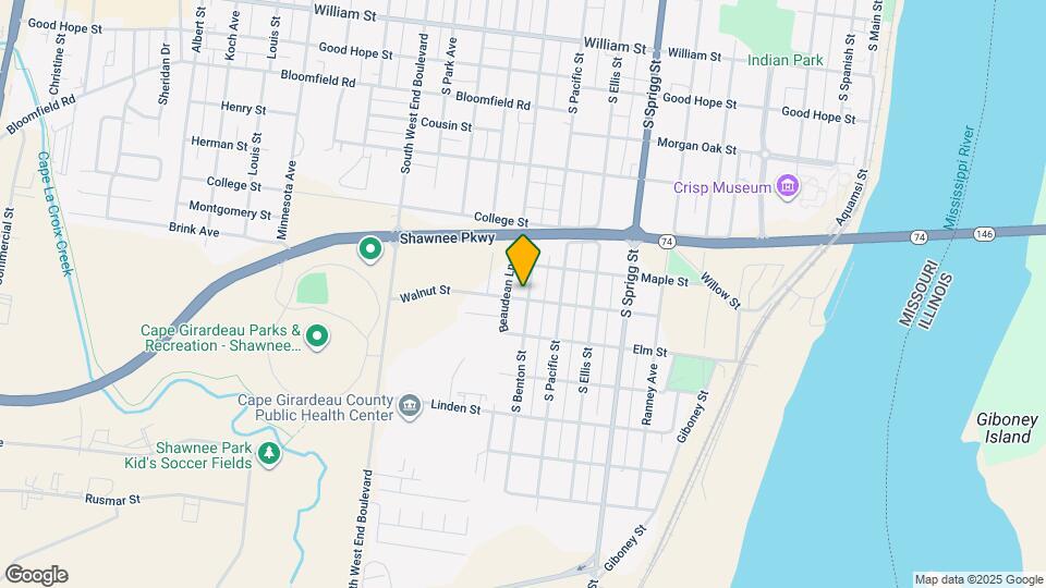 717 S Benton St Map and Location Details