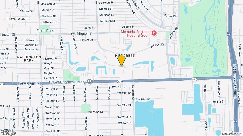 4154 Greenway Dr Map and Location Details
