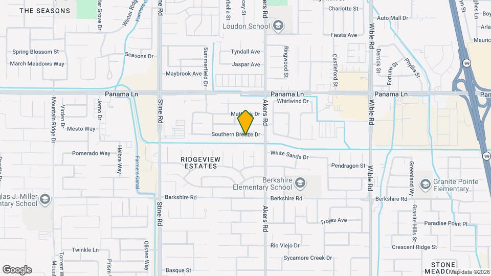 4213 Southern Breeze Dr Map and Location Details