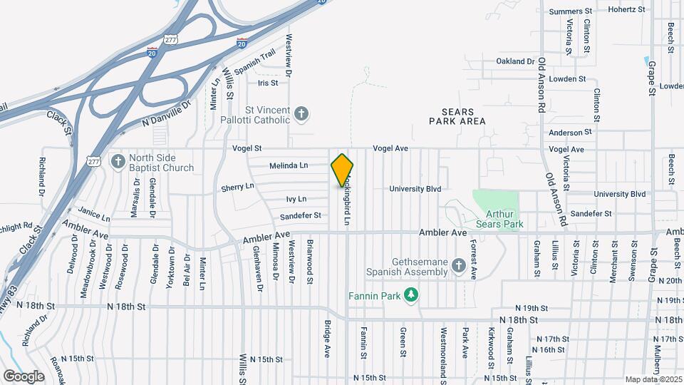 2326 N Mockingbird Ln Map and Location Details