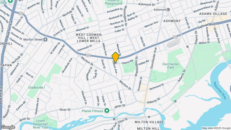 22-24-24 Ellison Ave Mapa y Detalles de la Ubicación