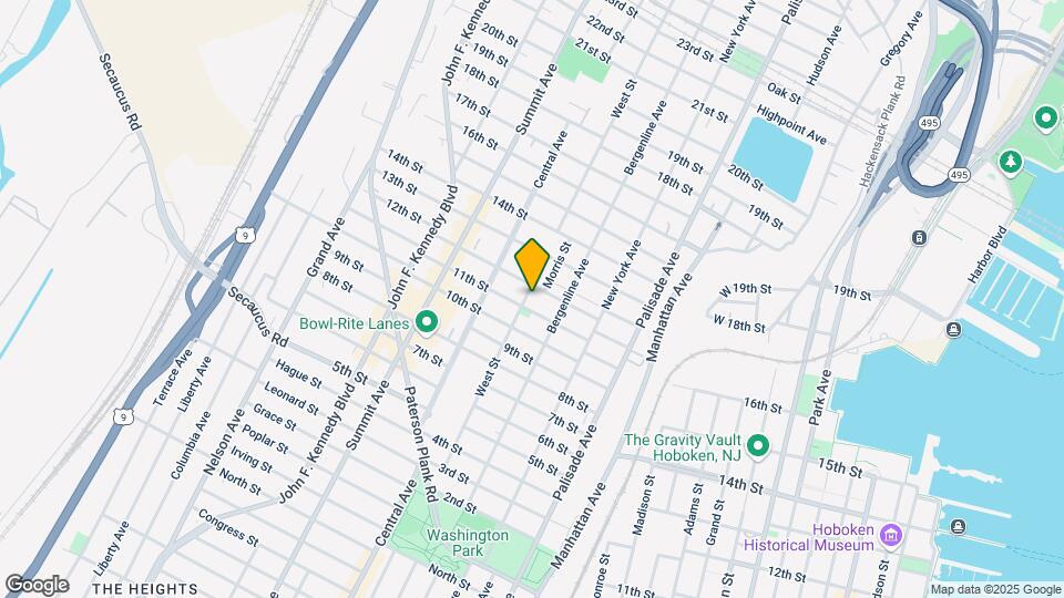 1106 West St Mapa y Detalles de la Ubicación