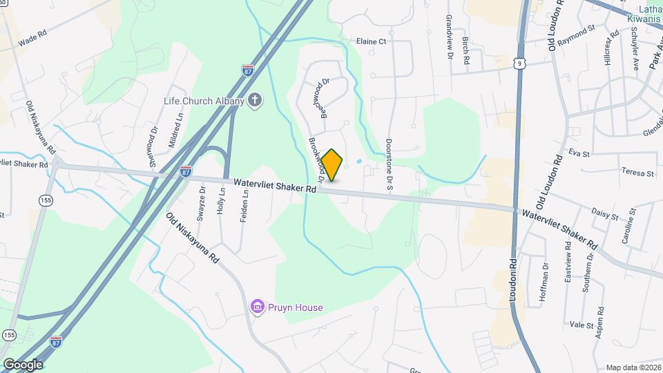 661 Watervliet Shaker Rd Map and Location Details