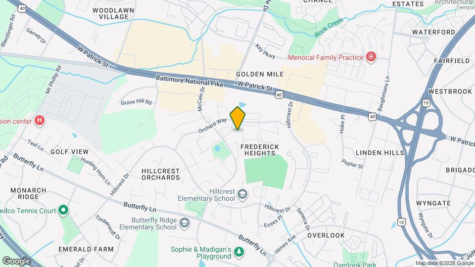 1201 Danielle Dr Map and Location Details