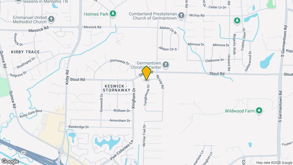 2653 Tangbourne Dr Map and Location Details