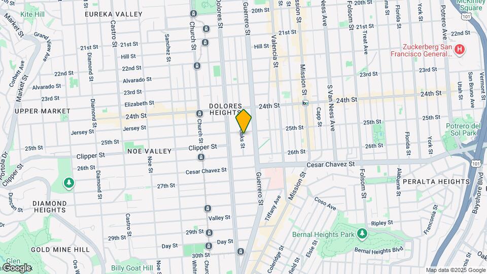 413 Fair Oaks St Map and Location Details