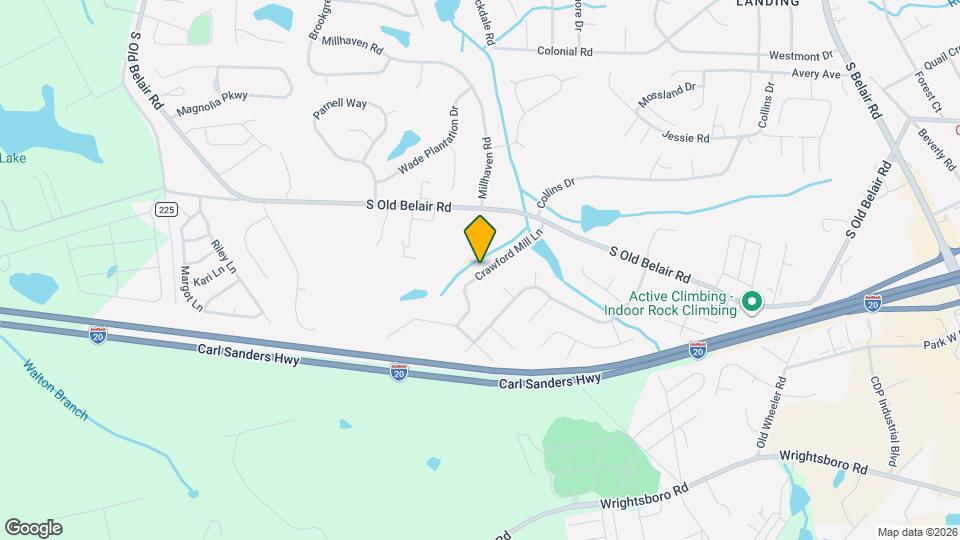 323 Crawford Mill Ln Map and Location Details