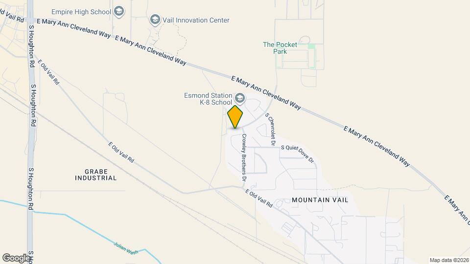 9478 Desert Fauna Loop Map and Location Details