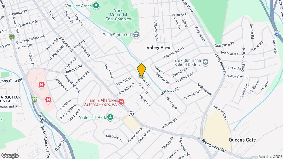 1548 Old Farm Ln Map and Location Details