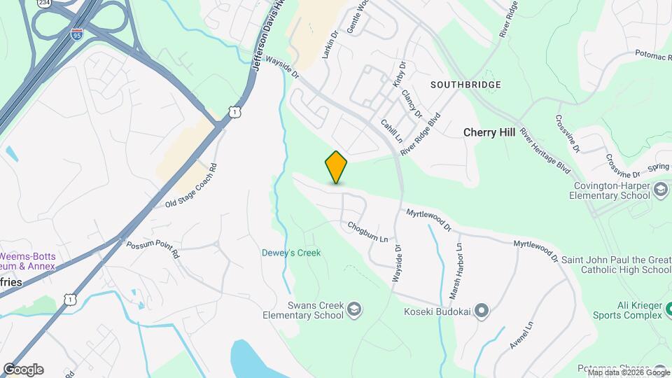 3168 Tulip Tree Pl Mapa y Detalles de la Ubicación