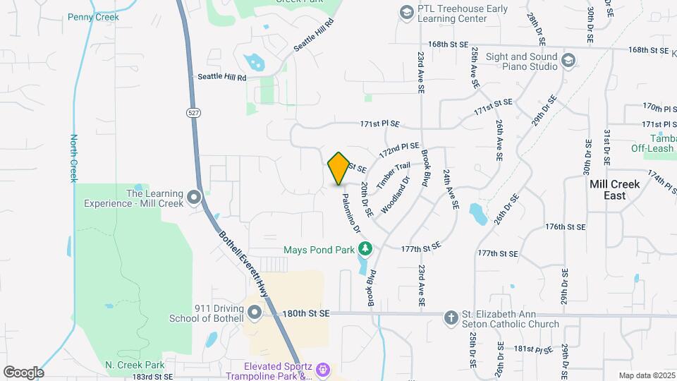 17412 Palomino Dr Map and Location Details