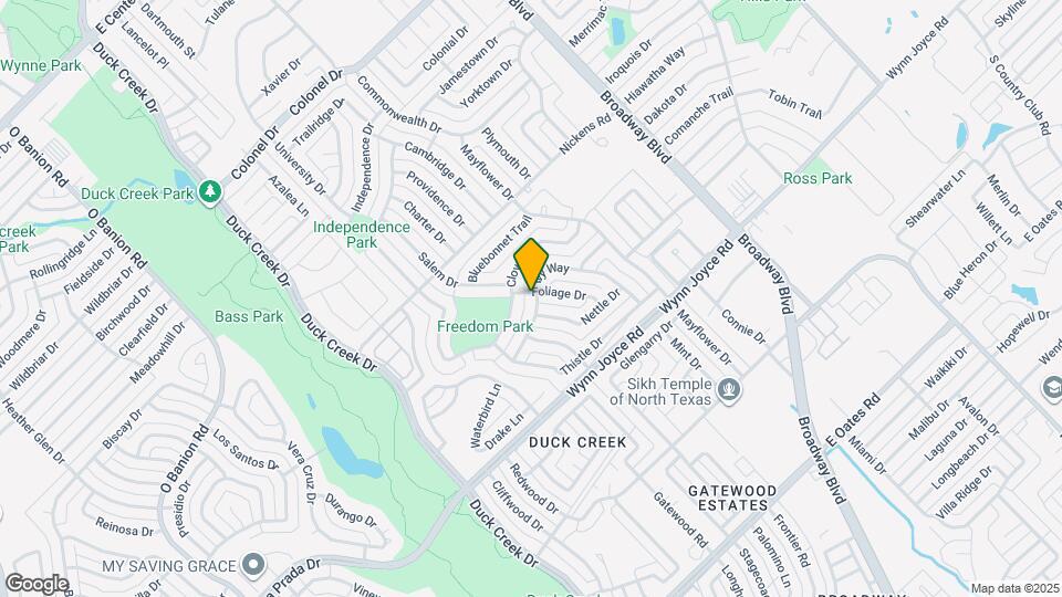 345 Ivy Way Mapa y Detalles de la Ubicación