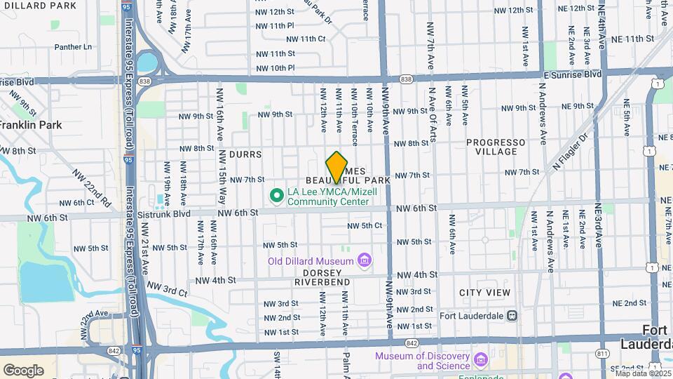 631 NW 11th Ave Map and Location Details