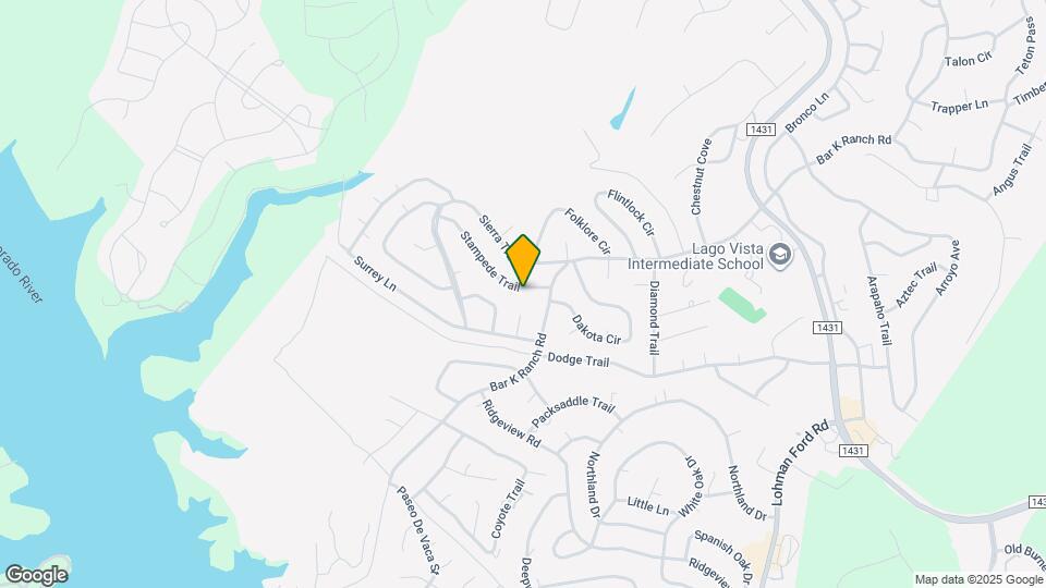 21501 Stampede Trail Map and Location Details