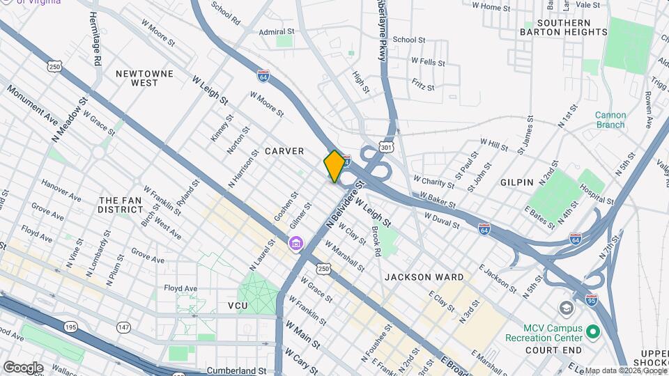 717 W Leigh St Map and Location Details