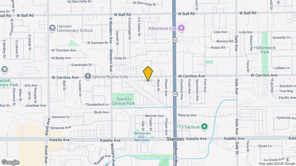 10549 Carrotwood Way Map and Location Details