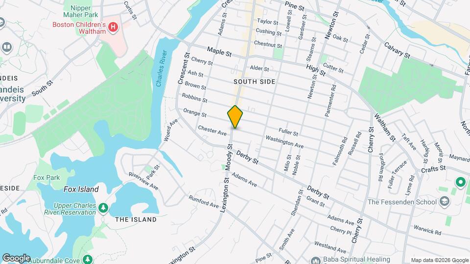 786 Moody St Map and Location Details