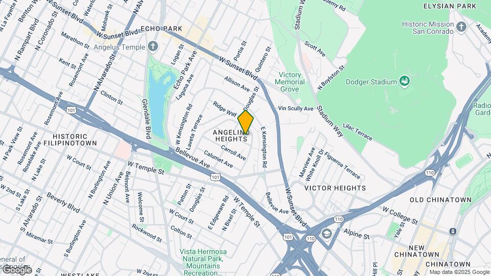 1319 Kellam Ave Mapa y Detalles de la Ubicación