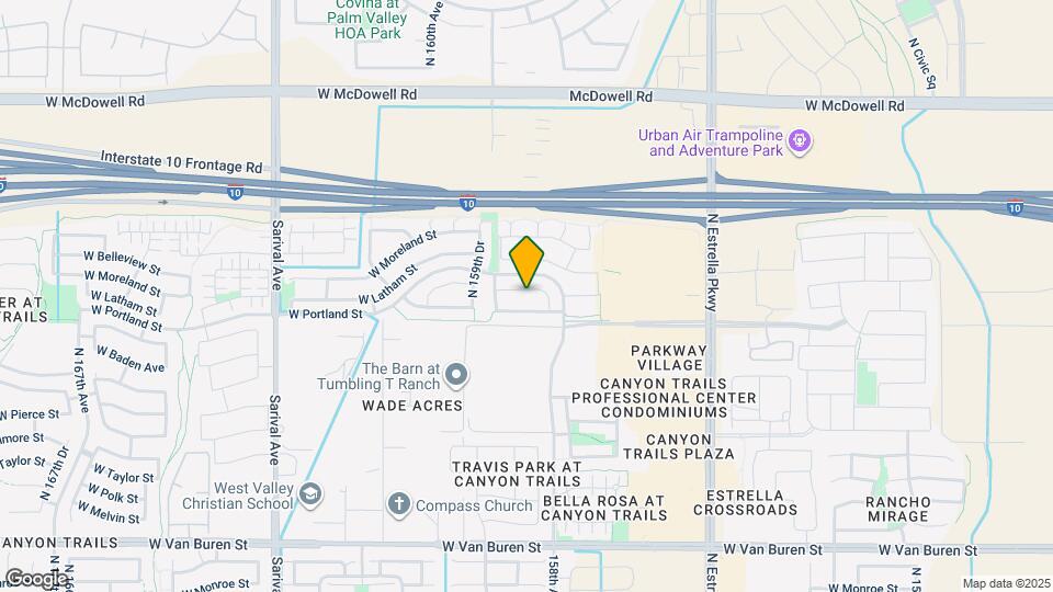 15847 W Linden St Map and Location Details