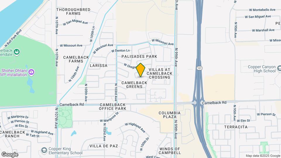 10127 W Orange Dr Map and Location Details