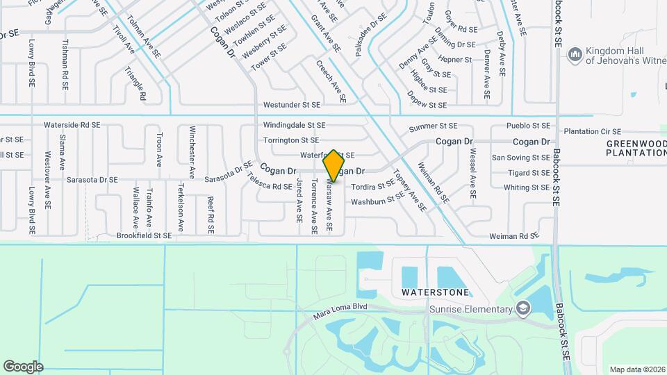 3227 Warsaw Ave SE Map and Location Details