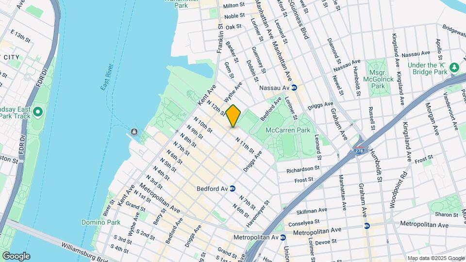 119 N 11th St Map and Location Details