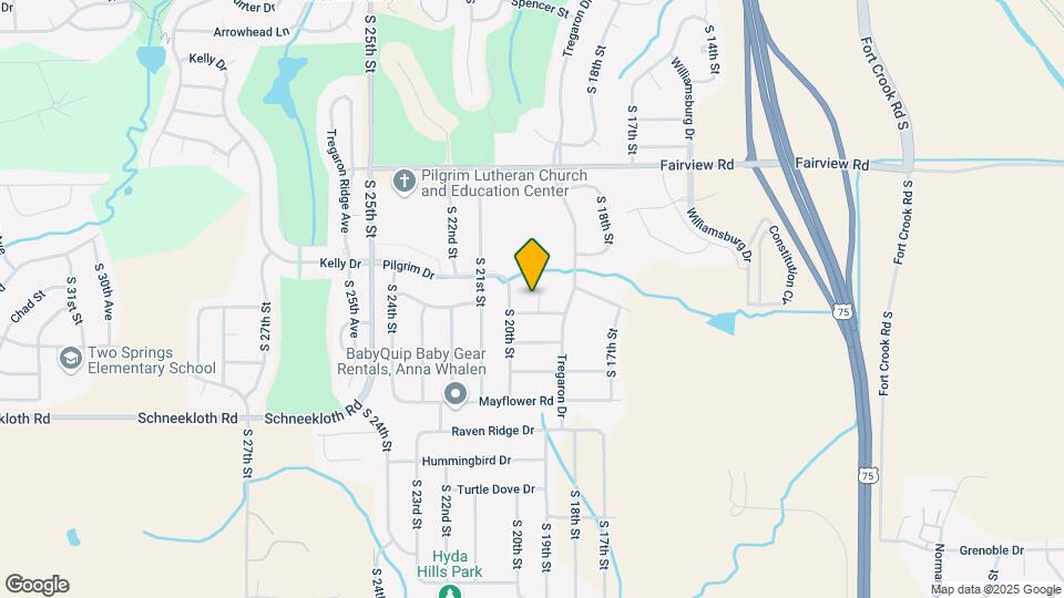 14316 S 19th Cir Map and Location Details