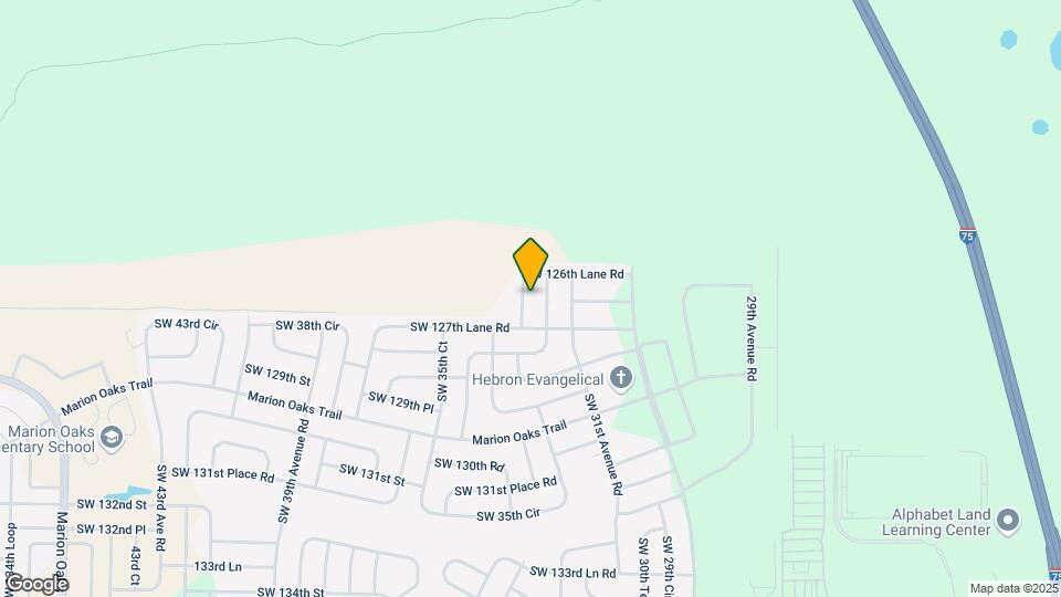 3386 SW 126th Lane Rd Map and Location Details