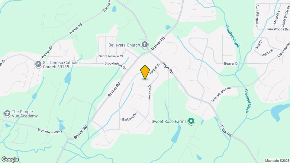 3570 Brenda Ct Map and Location Details