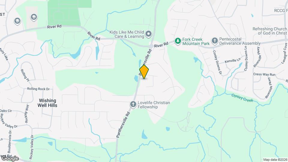 3866 Panthersville Rd Map and Location Details