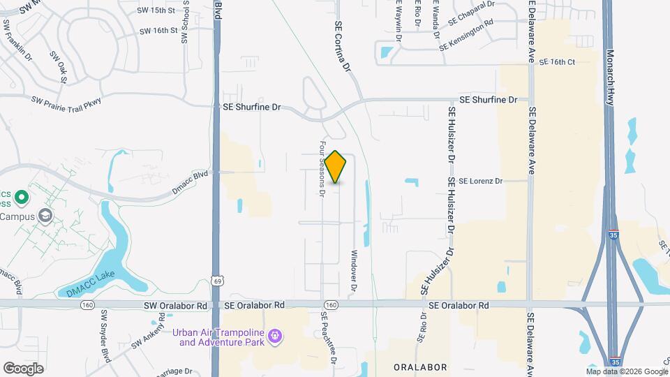 1980 Winter Park Dr Mapa y Detalles de la Ubicación