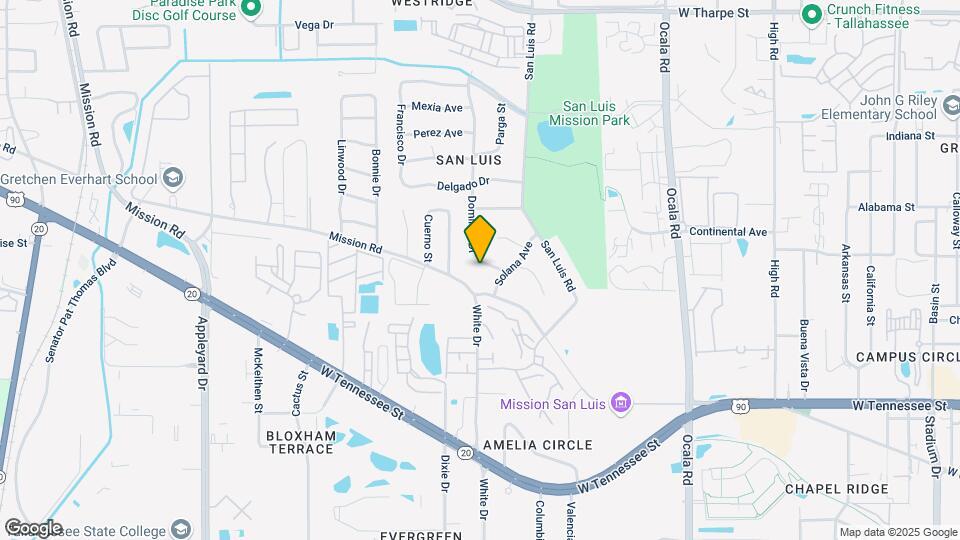 2305 Domingo Dr Map and Location Details