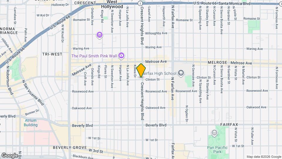 8101 Clinton St Map and Location Details