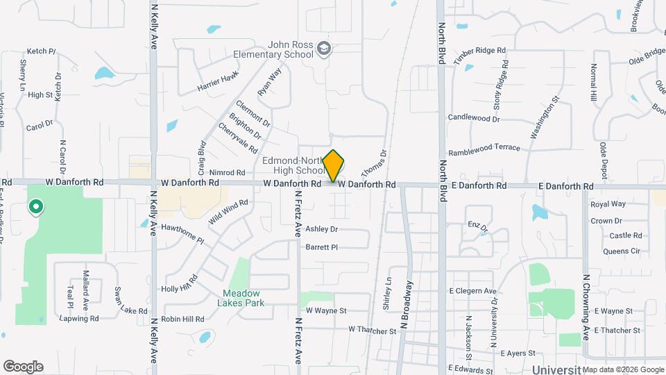 1225 Sequoyah Pl Map and Location Details