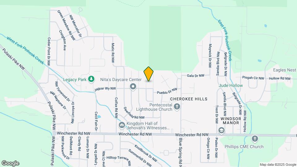 3104 Sonya Dr NW Map and Location Details